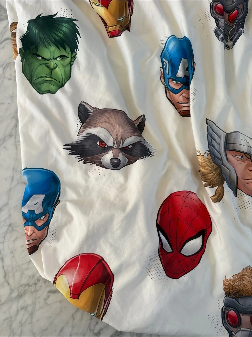 Avengers Marvel Twin Fitted Sheet